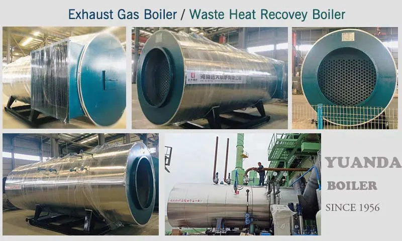 Textile Waste Heat Steam Boiler Capacity 3t/H