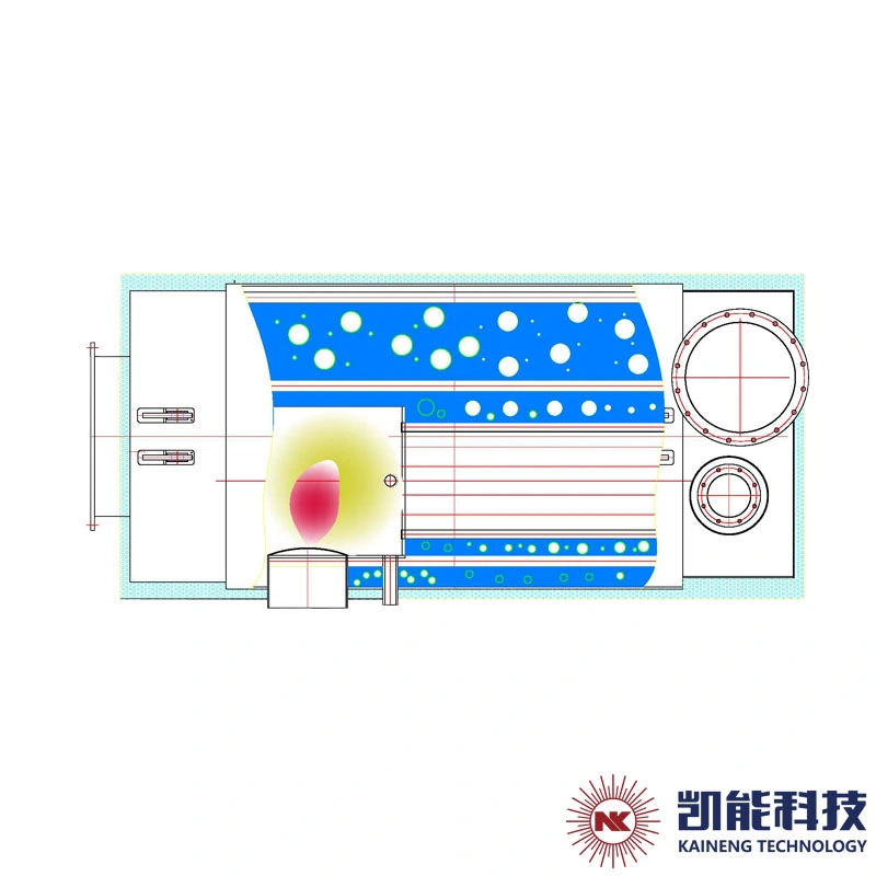 Wzy Horizontal Thread Tube Composite Marine Boiler Oil Fired and Waste Heat Boiler