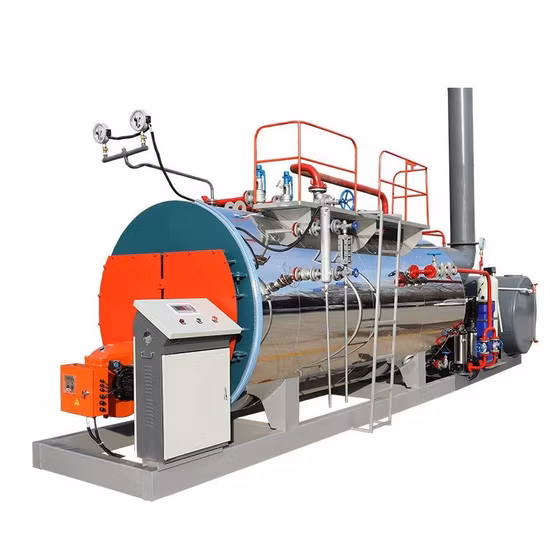 廃熱回収機能付き横型火管式蒸気ボイラー